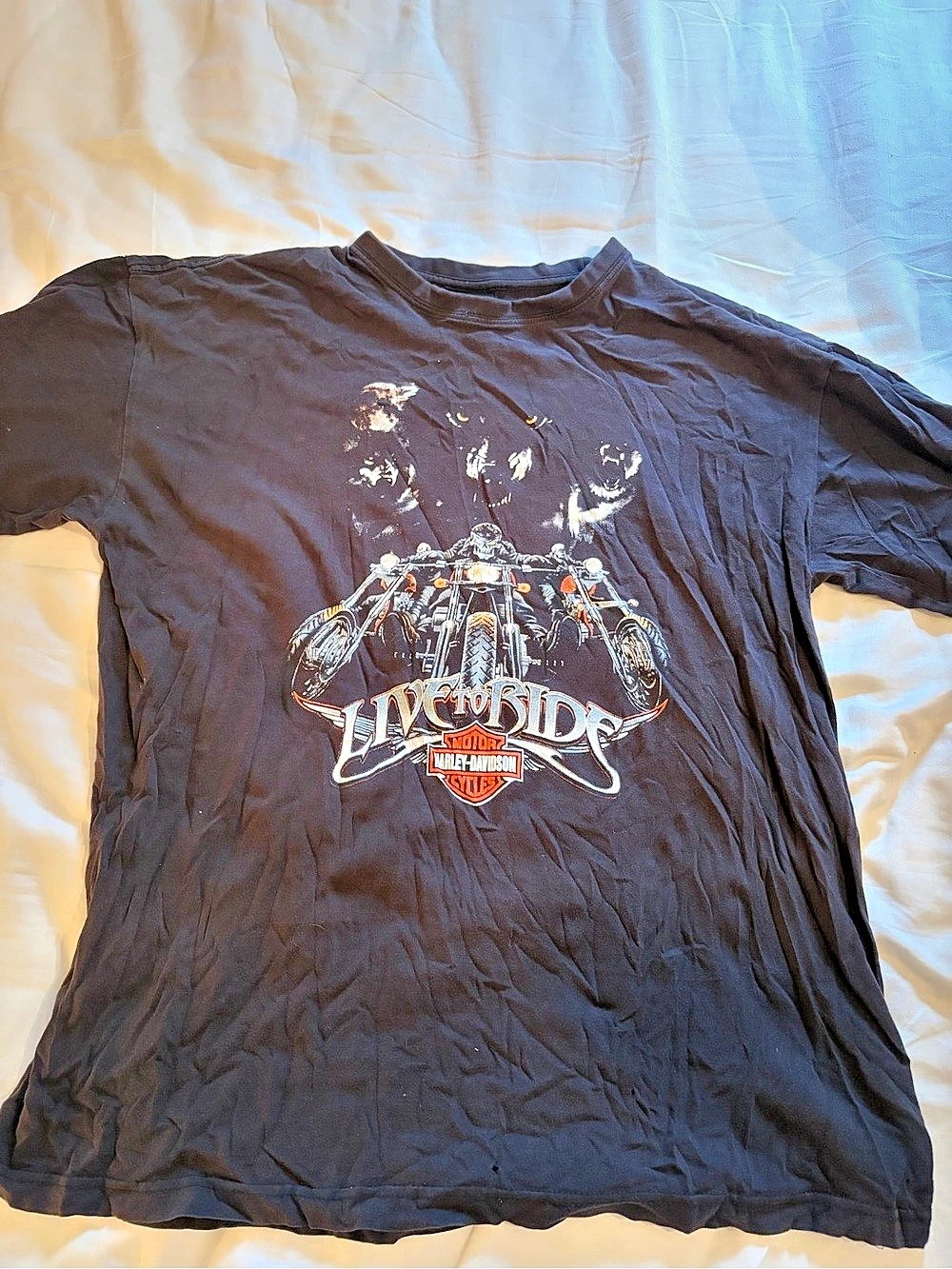 Harley-Davidson Motorcycles graphic tee Graphic Short Sleeve Tee in Black